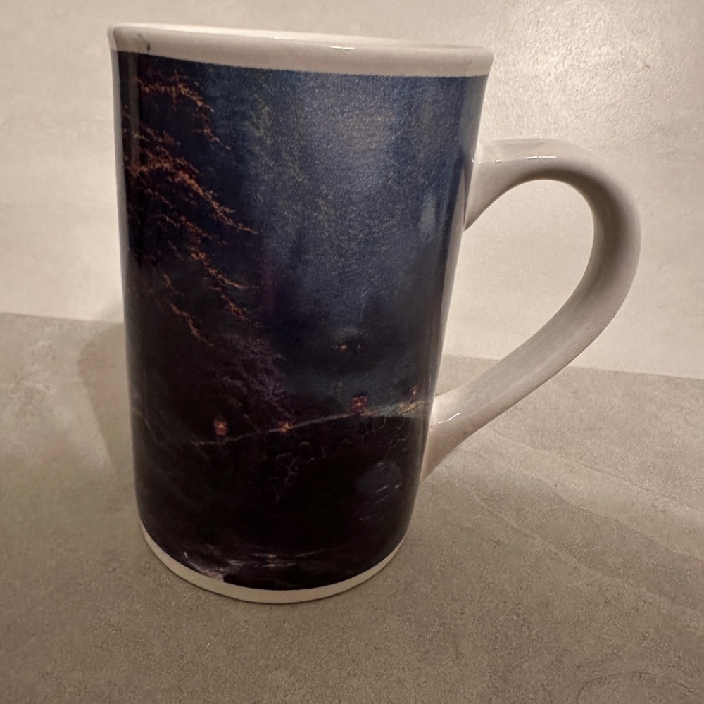 VINTAGE Thomas Kinkade Ceramic Decorative Mug - Picture 2 of 6